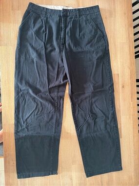 Brixton Men's Navy Chino Loose Casual Pants